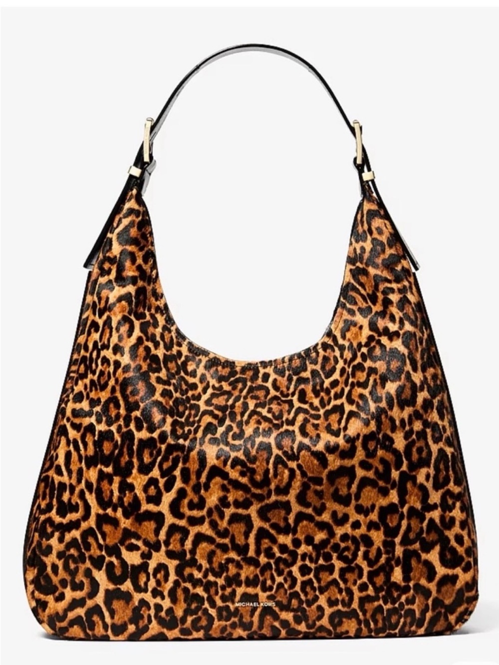 Michael Kors Nolita Large
Leopard Print Calf Hair Hobo
Shoulder Bag
NWT